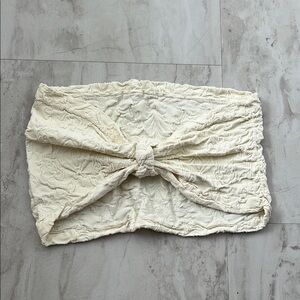 Free People Cream Bandeau
